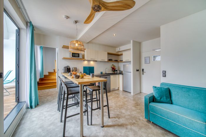 Résidence SANTA APOLONIA, location d'appartements meublés à saint-leu, île de la réunion